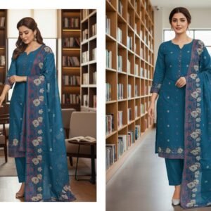 Premium Broshia Banarsi Jacquard Lawn Collection Vol-6 (2026) – 3 Piece Unstitched