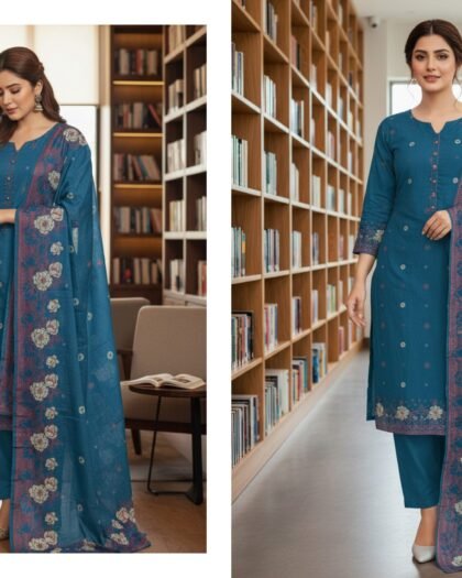 Premium Broshia Banarsi Jacquard Lawn Collection Vol-6 (2026) – 3 Piece Unstitched