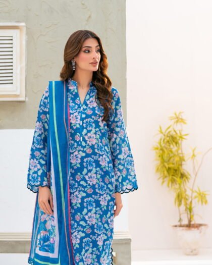 SALINA CHAMKI Digital Printed Lawn 3-Piece | Vol-1 2026