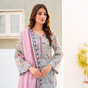 SALINA CHAMKI Digital Printed Lawn 3-Piece | Vol-1 2026