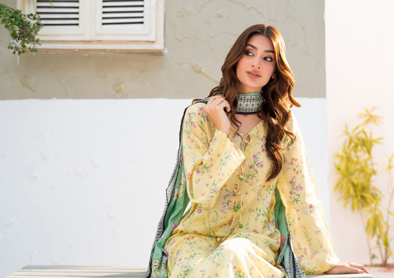 SALINA CHAMKI Digital Printed Lawn 3-Piece | Vol-1 2026 - Image 2
