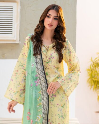 SALINA CHAMKI Digital Printed Lawn 3-Piece | Vol-1 2026