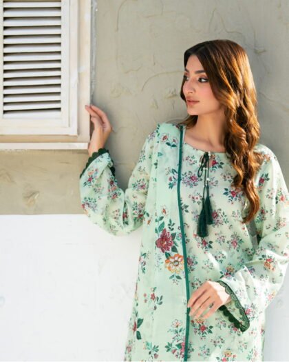 SALINA CHAMKI Digital Printed Lawn 3-Piece | Vol-1 2026