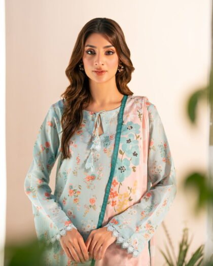 SALINA CHAMKI Digital Printed Lawn 3-Piece | Vol-1 2026