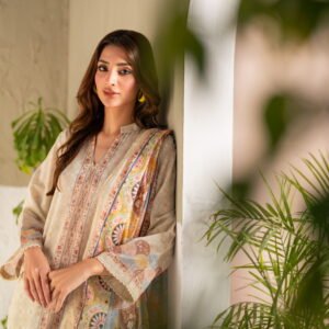 SALINA CHAMKI Digital Printed Lawn 3-Piece | Vol-1 2026