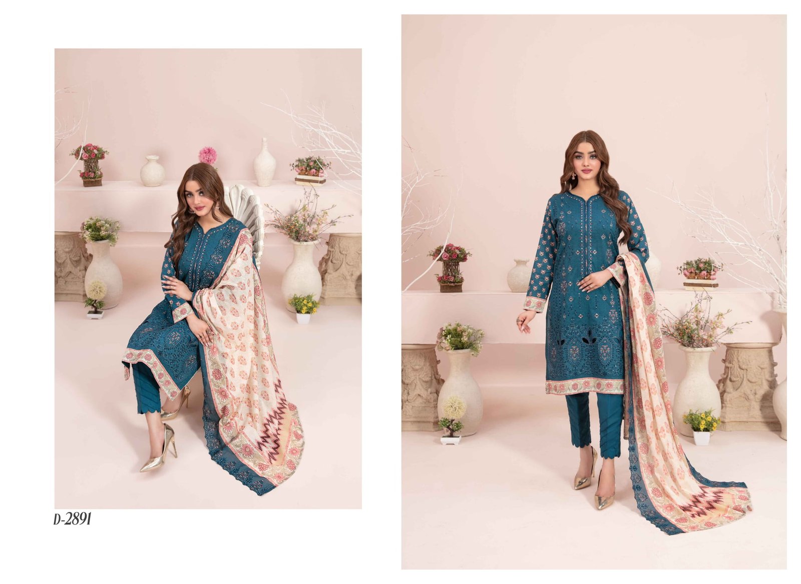 SEVIL – Shahid Tawakkal Embroidered Digital Printed Lawn Collection 2026
