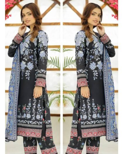 Veena Durrani Coco Cords Digital Printed Collection Vol-1 (2026) – 3 Piece Unstitched