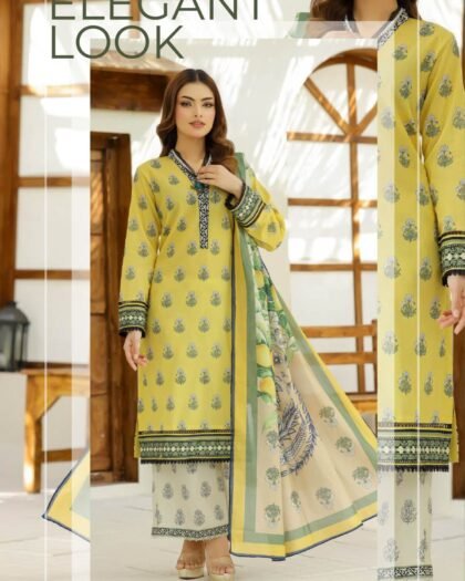 Veena Durrani Coco Cords Digital Printed Collection Vol-1 (2026) – 3 Piece Unstitched