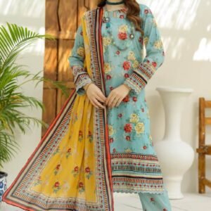 Veena Durrani Coco Cords Digital Printed Collection Vol-1 (2026) – 3 Piece Unstitched