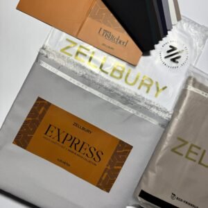 Zellbury Express Men’s Wash & Wear Collection 2025 – 100% Original Stock (4.25 Metres)
