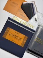 Zellbury Express Men’s Wash & Wear Collection 2025 – 100% Original Stock (4.25 Metres)