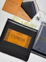 Zellbury Express Men’s Wash & Wear Collection 2025 – 100% Original Stock (4.25 Metres)