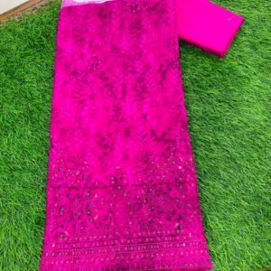 Mix Brand ALZOHAIB & HZ TEXTILES CHICKANKRI Embroidered