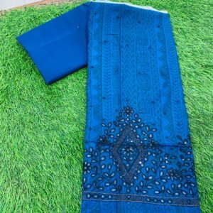 Mix Brand ALZOHAIB & HZ TEXTILES CHICKANKRI Embroidered