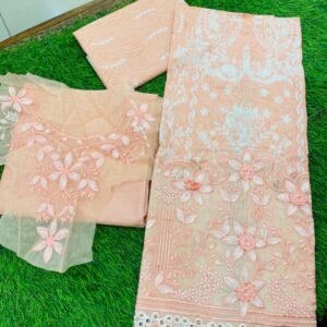 Mix Brand ALZOHAIB & HZ TEXTILES CHICKANKRI Embroidered