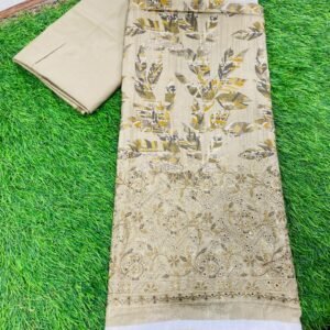 Mix Brand ALZOHAIB & HZ TEXTILES CHICKANKRI Embroidered