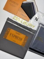 Zellbury Express Men’s Wash & Wear Collection 2025 – 100% Original Stock (4.25 Metres)