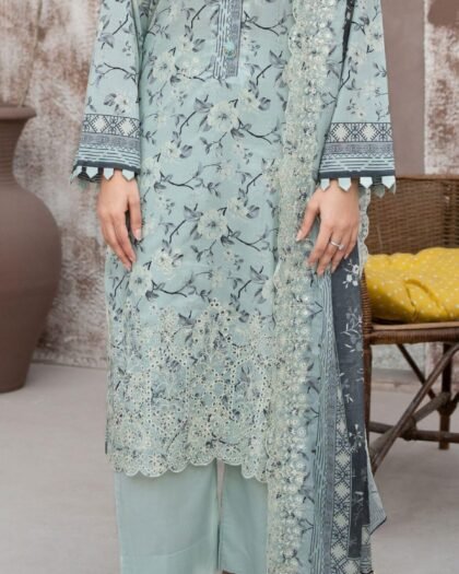 MEHAK Exclusive Lawn Embroidered 10-Piece Set Vol-1 2026 | MEKO Textile