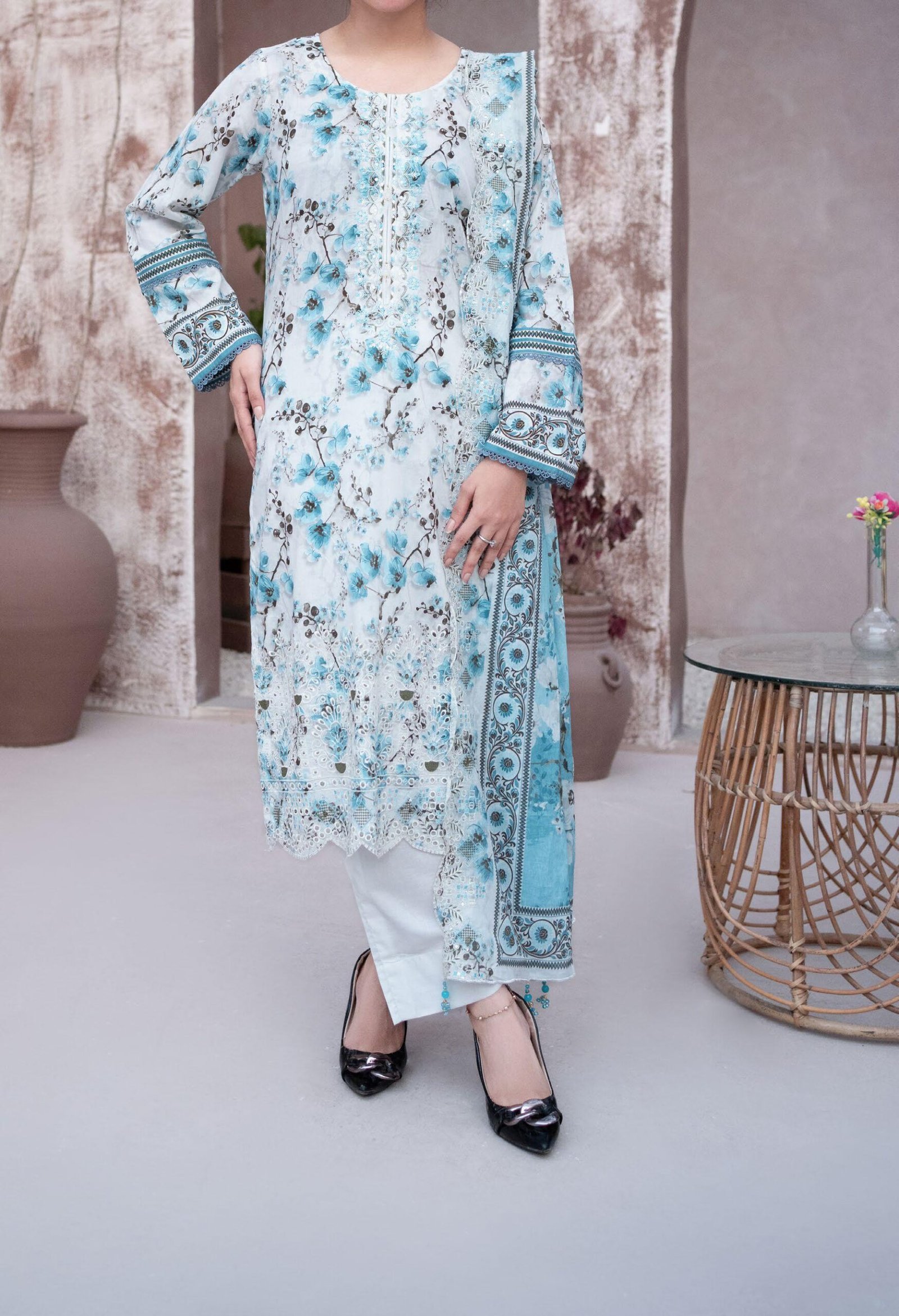 MEHAK Exclusive Lawn Embroidered 10-Piece Set Vol-1 2026 | MEKO Textile