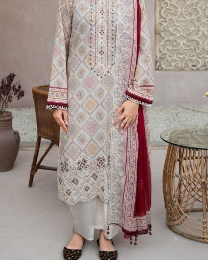 MEHAK Exclusive Lawn Embroidered 10-Piece Set Vol-1 2026 | MEKO Textile