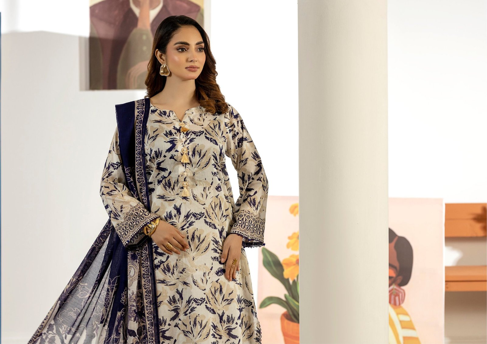 Salina by Regalia Printed Lawn Collection 2026 – 3 Piece Unstitched - Image 2