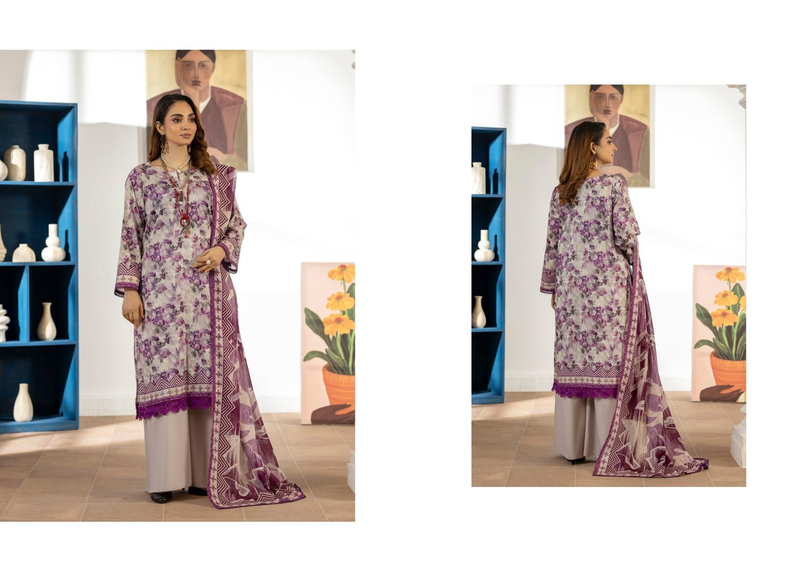 Salina by Regalia Printed Lawn Collection 2026 – 3 Piece Unstitched - Image 4