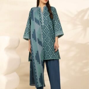 ALKARAM STUDIO | Luxury Printed Lawn 3-Piece