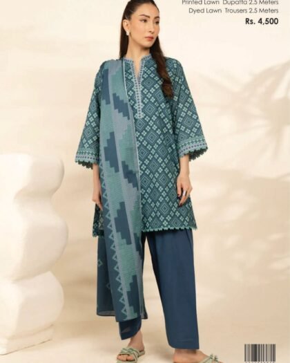 ALKARAM STUDIO | Luxury Printed Lawn 3-Piece