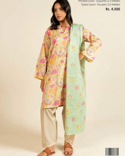 ALKARAM STUDIO | Luxury Printed Lawn 3-Piece