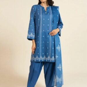 ALKARAM STUDIO | Luxury Printed Lawn 3-Piece