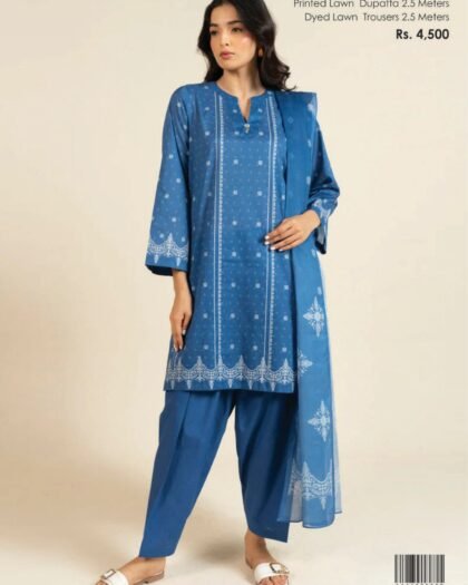 ALKARAM STUDIO | Luxury Printed Lawn 3-Piece