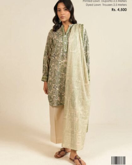 ALKARAM STUDIO | Luxury Printed Lawn 3-Piece