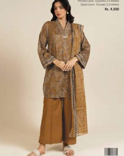 ALKARAM STUDIO | Luxury Printed Lawn 3-Piece