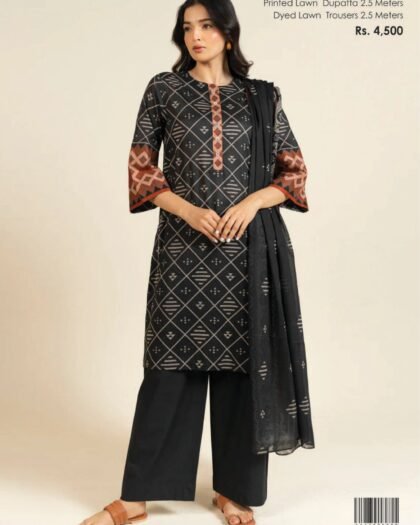 ALKARAM STUDIO | Luxury Printed Lawn 3-Piece