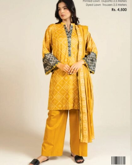 ALKARAM STUDIO | Luxury Printed Lawn 3-Piece