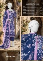MTJ – Spring Summer Digital Printed Lawn Collection 100% Original | Complete 8-Meter Suit/