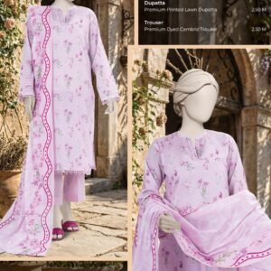 MTJ – Spring Summer Digital Printed Lawn Collection 100% Original | Complete 8-Meter Suit