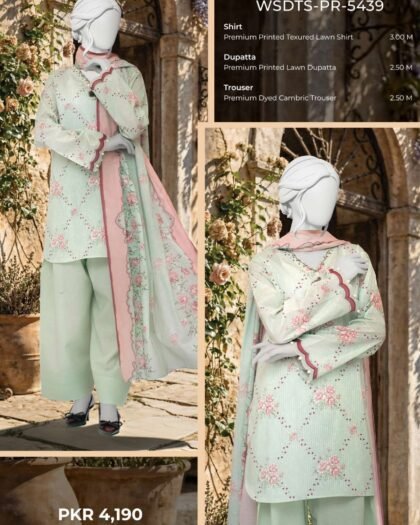 MTJ – Spring Summer Digital Printed Lawn Collection 100% Original | Complete 8-Meter Suit