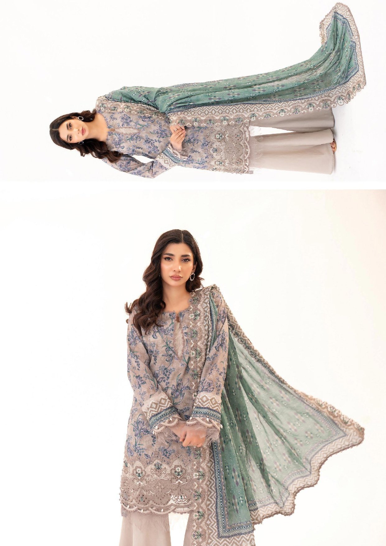 Zesh Premium Lawn Embroidery Cutwork – Drop-2 Eid Collection 2026 - Image 2