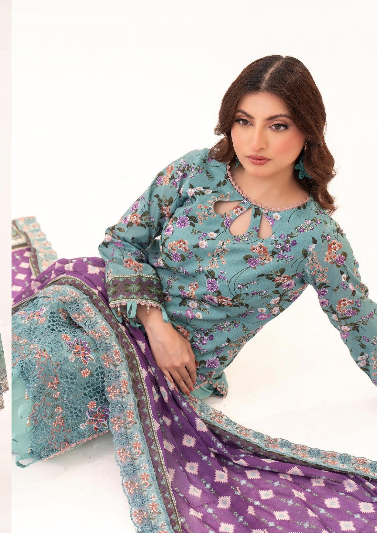 Zesh Premium Lawn Embroidery Cutwork – Drop-2 Eid Collection 2026 - Image 2