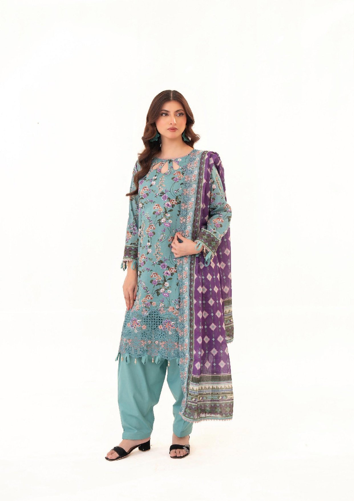 Zesh Premium Lawn Embroidery Cutwork – Drop-2 Eid Collection 2026 - Image 4