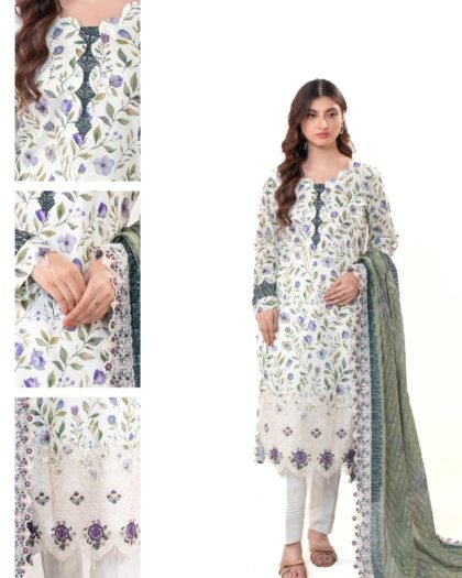 Zesh Premium Lawn Embroidery Cutwork – Drop-2 Eid Collection 2026