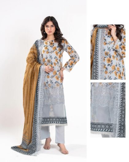 Zesh Premium Lawn Embroidery Cutwork – Drop-2 Eid Collection 2026