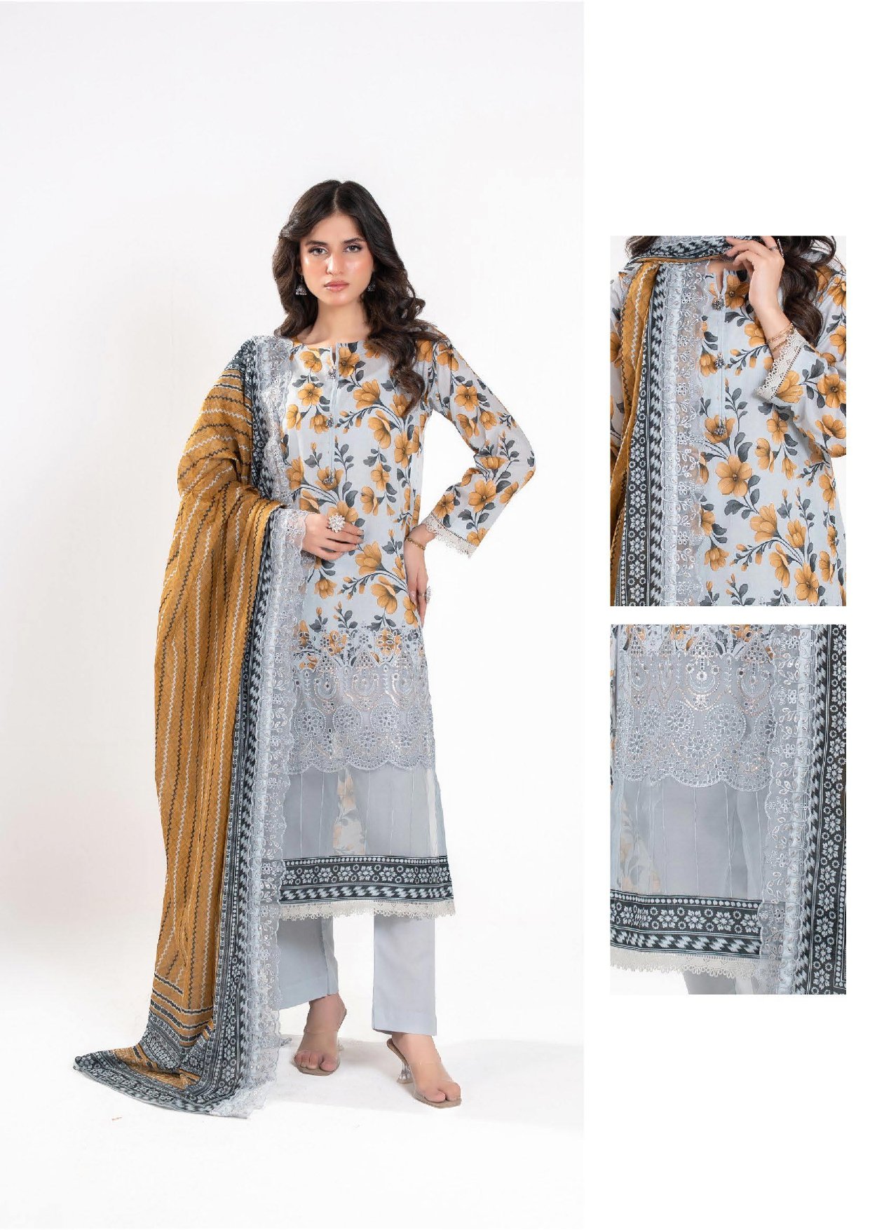 Zesh Premium Lawn Embroidery Cutwork – Drop-2 Eid Collection 2026