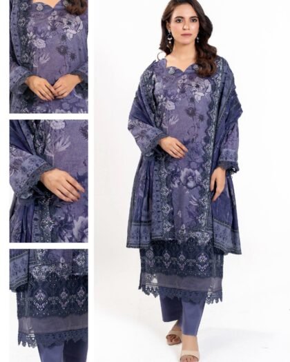 Zesh Premium Lawn Embroidery Cutwork – Drop-2 Eid Collection 2026