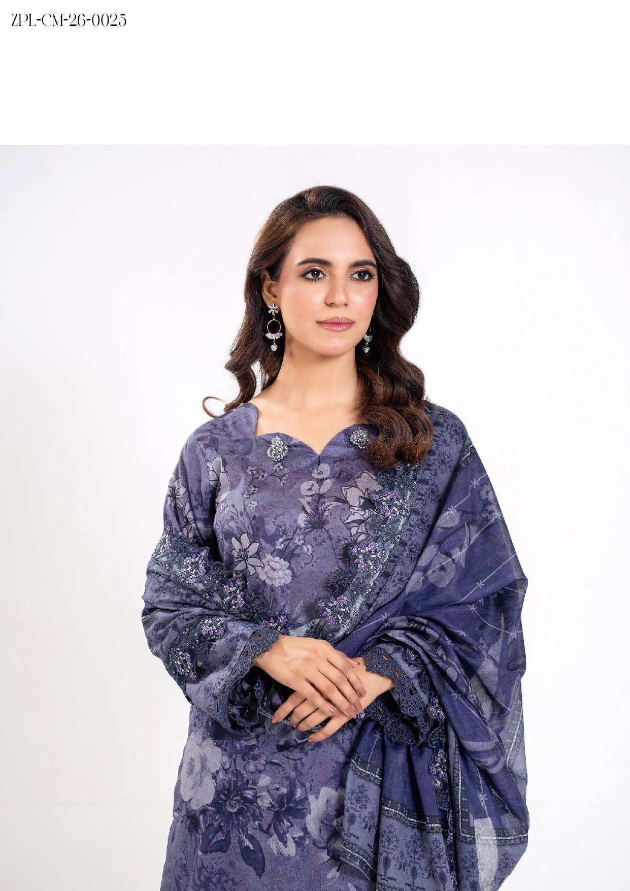 Zesh Premium Lawn Embroidery Cutwork – Drop-2 Eid Collection 2026 - Image 2