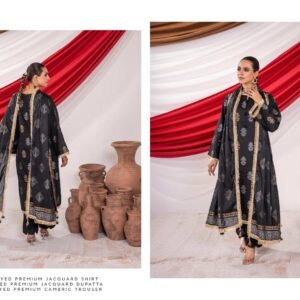 ZESH Premium Jacquard Lawn Broshia Banarsi