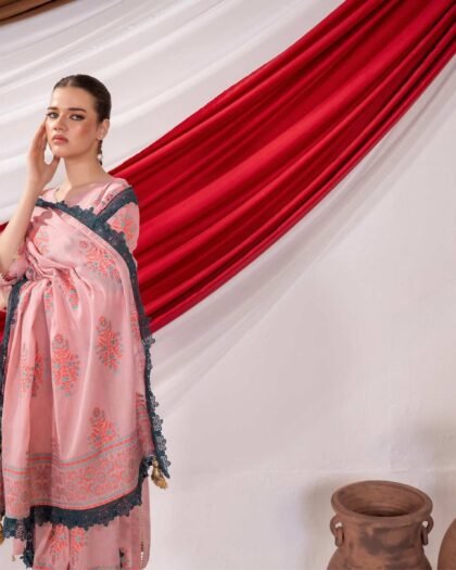 ZESH Premium Jacquard Lawn Broshia Banarsi