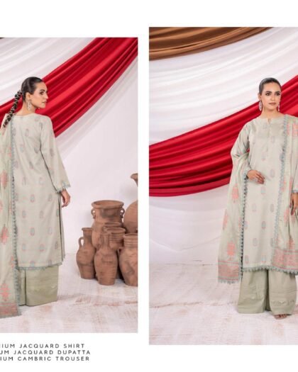 ZESH Premium Jacquard Lawn Broshia Banarsi