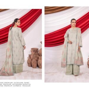 ZESH Premium Jacquard Lawn Broshia Banarsi